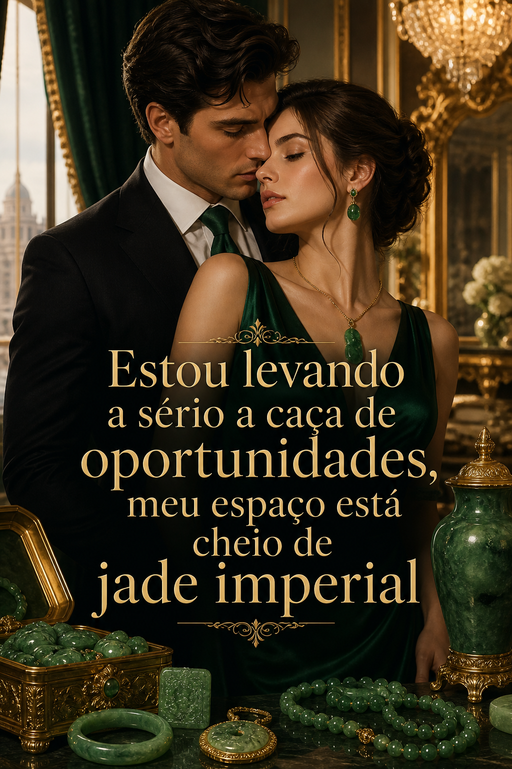 Estou levando a sério a caça de oportunidades, meu espaço está cheio de jade imperial